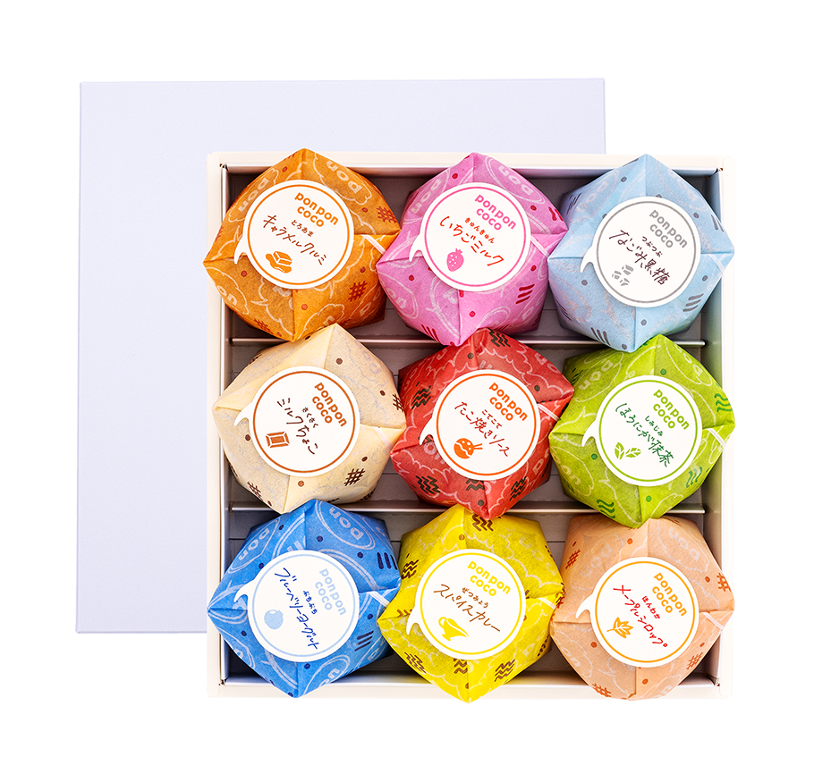 【pon pon coco】 9個入りギフトチョイス