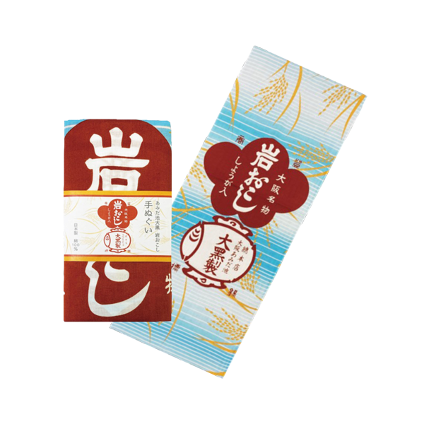 岩おこし　手ぬぐい